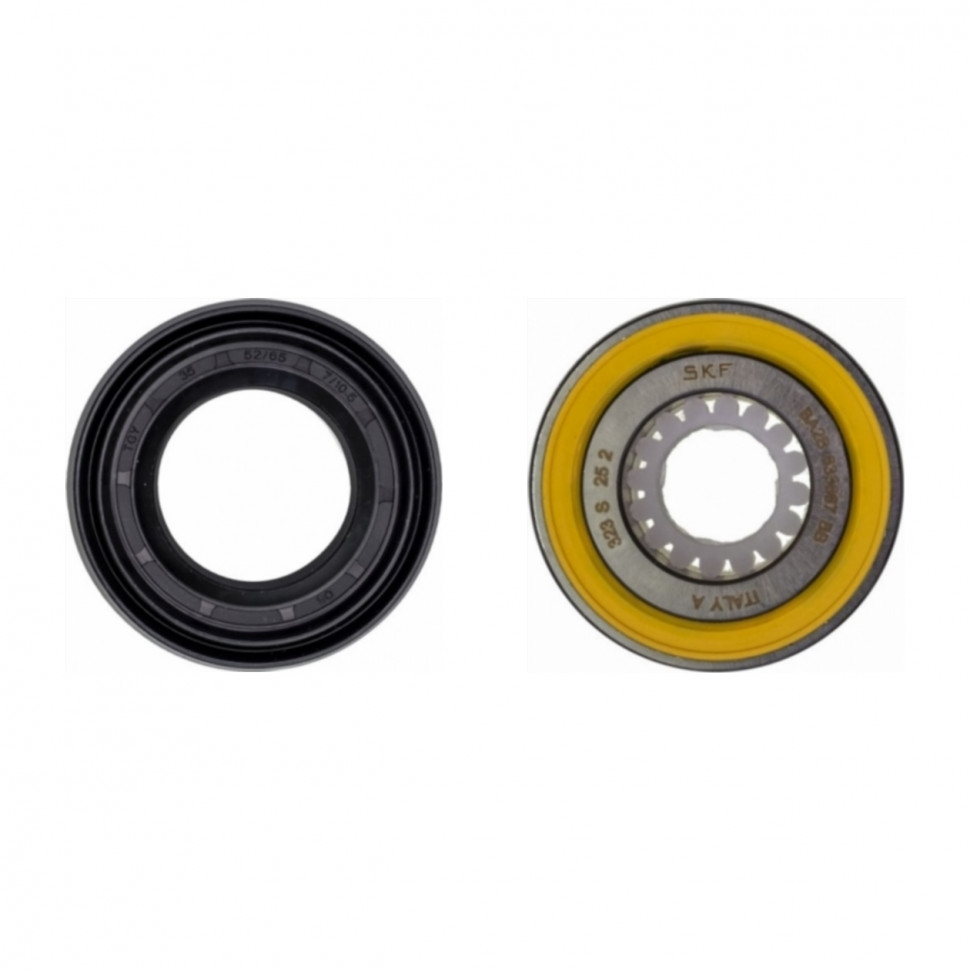 Подшипник Indesit, Ariston комплект + сальник 35х52/65х7/10 мм, 11110052 Подшипник Indesit, Ariston комплект + сальник 35х52/65х7/10 мм, 11110052