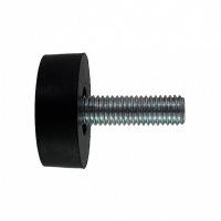 Набор 5 шт Ножка стиральной машины универсальная, М10, H44мм, KMNS04310 Набор 5 шт Ножка стиральной машины универсальная, М10, H44мм, KMNS04310