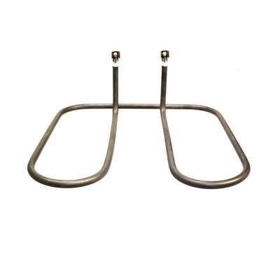 ТЭН 1000W для конфорки, нерж, D8мм, 240х244х90мм, клеммы под винт М4, КЭТ-0,09, Abat, 220V, ТК1000