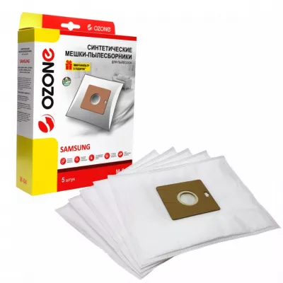 Мешки Ozone для пылесосов Samsung, 5 шт. с микрофильтром, M-04NZ