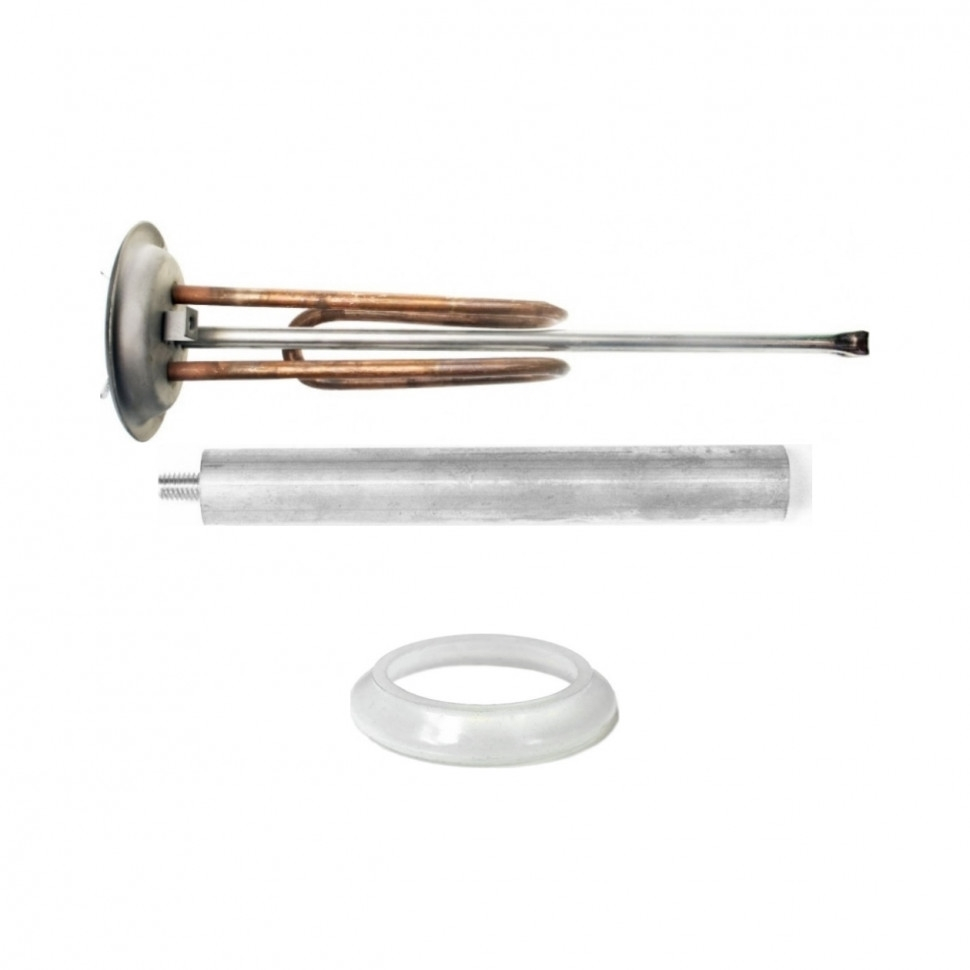 Комплект ТЭН 1,5 кВт (1500 Вт) RF для водонагревателя Electrolux фланец 92 мм + прокладка + анод, 10081K Комплект ТЭН 1,5 кВт (1500 Вт) RF для водонагревателя Electrolux фланец 92 мм + прокладка + анод, 10081K