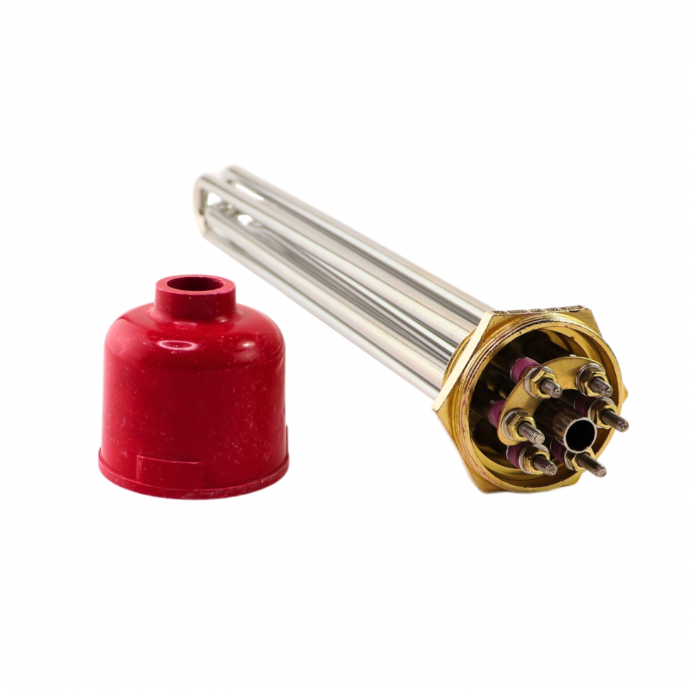 БЛОК-ТЭН RDT, 10500Вт(3500x3), ИТАТЭН, нерж, G1 1/2", L335мм, 220/380В, 69510 БЛОК-ТЭН RDT, 10500Вт(3500x3), ИТАТЭН, нерж, G1 1/2", L335мм, 220/380В, 69510