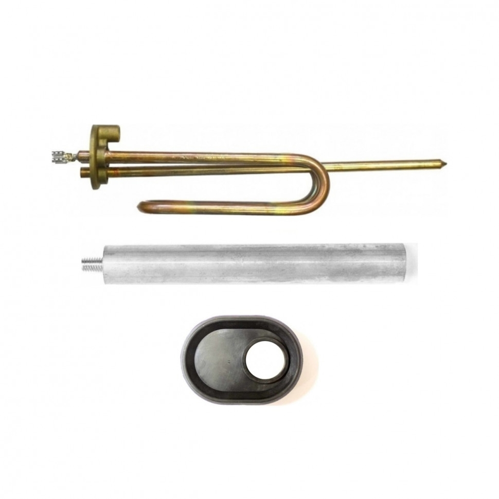 Комплект ТЭН 1,5 кВт (1500 Вт) RCA для водонагревателя Ariston + прокладка + анод, 3401242K Комплект ТЭН 1,5 кВт (1500 Вт) RCA для водонагревателя Ariston + прокладка + анод, 3401242K