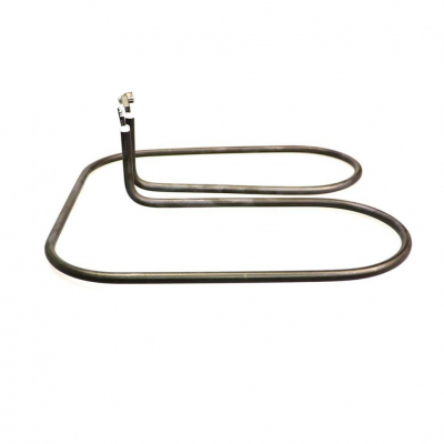 ТЭН 1200W для конфорки, нерж, D8мм, 278х283х90мм, клеммы под винт М4, КЭТ-0,09, Abat, 220V, ТК1200