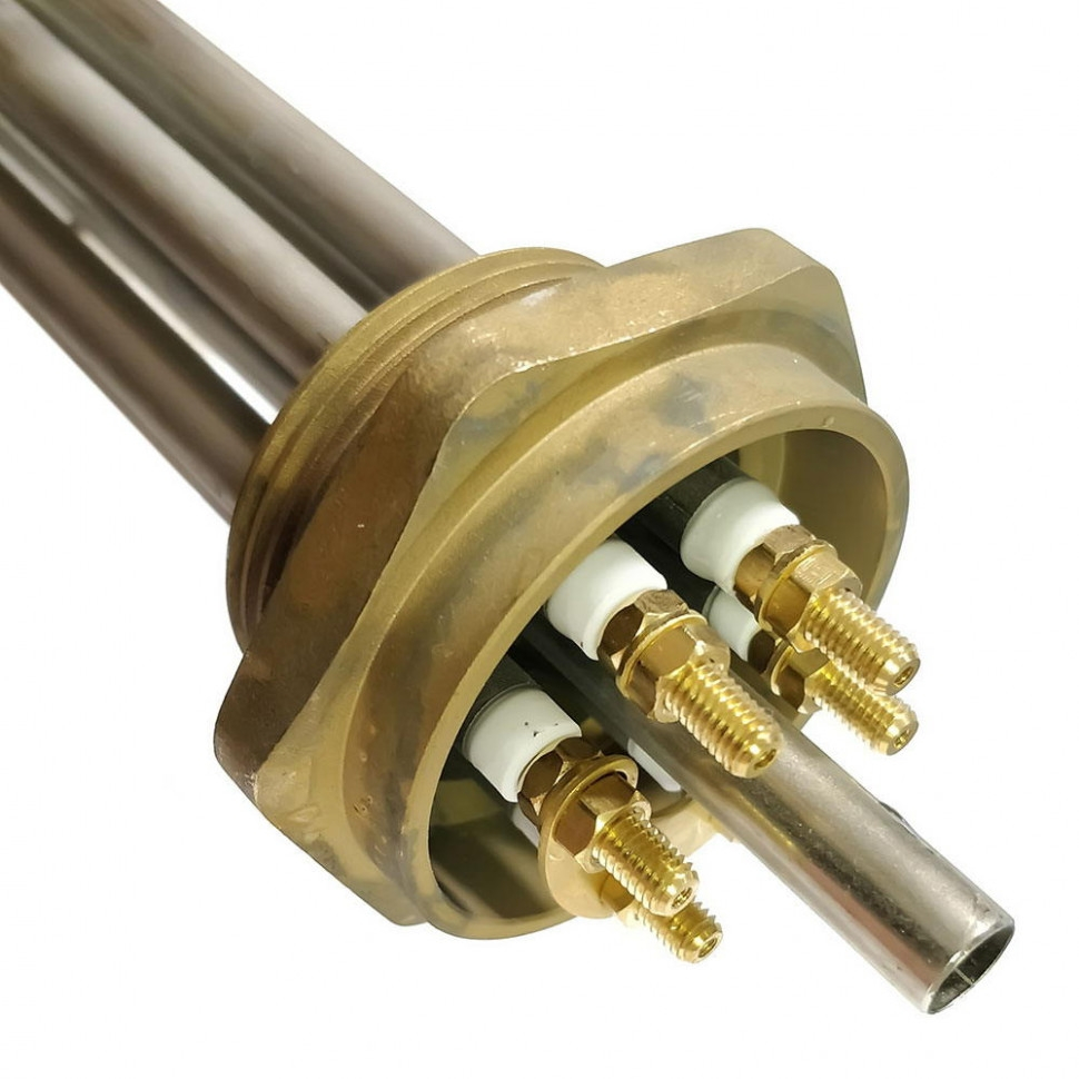 БЛОК-ТЭН RDT 10000W из нержавеющей стали, D48, G1 1/2", L400мм, 220V для OSO, ЭВАН, 68510 БЛОК-ТЭН RDT 10000W из нержавеющей стали, D48, G1 1/2", L400мм, 220V для OSO, ЭВАН, 68510