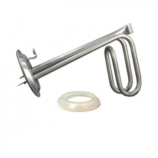 Комплект ТЭН 1,5кВт (1500Вт) RF для водонагревателя Thermex, Garanterm H 10, H 15, под анод М6, нерж. + прокладка, 10182K1