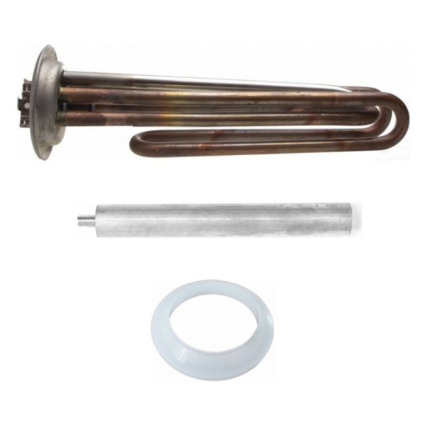Комплект ТЭН 2,5кВт (2500Вт) RF для водонагревателя Thermex IBL + прокладка + анод, 10855K