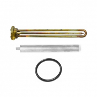 Комплект ТЭН 2кВт (2000Вт) RDT, резьбовой 42мм для Ariston, De Luxe, Real, Thermex + прокладка + анод, R182244K1