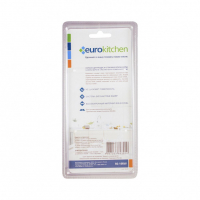 Скребок Eurokitchen для чистки стеклокерамики, красный/белый, RS-19RWNZ