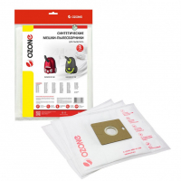 Мешки-пылесборники для пылесосов Daewoo синтетические, 3 шт, Ozone, SE-15NZ