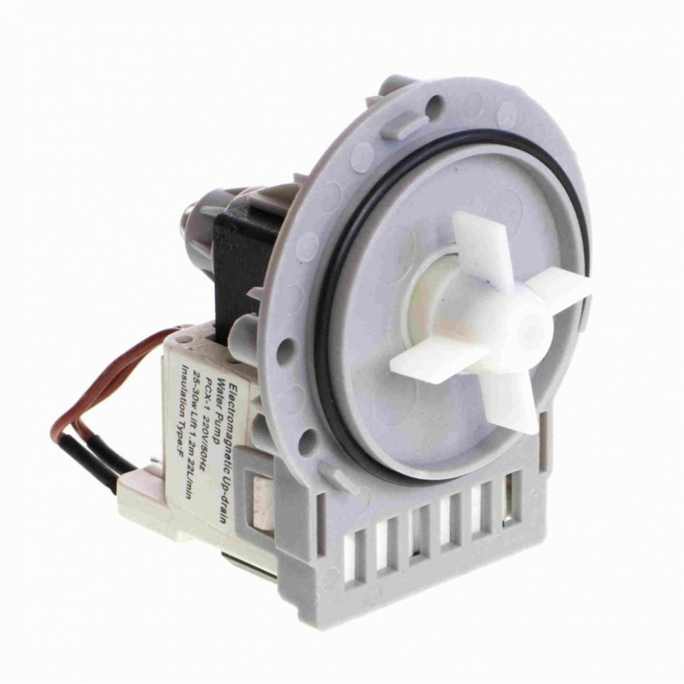 Сливной насос (помпа) для стиральной машины LG, Samsung, Whirlpool, Zanussi, 30W, 3 винта, Р305