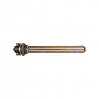 Комплект ТЭН 3кВт (3000Вт) RDT резьбовой 42мм для нагрева воды Аристон + терморегулятор + прокладка, R50304