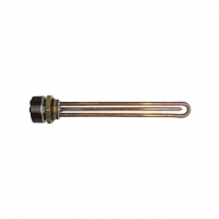 Комплект ТЭН 3кВт (3000Вт) RDT резьбовой 42мм для нагрева воды Аристон + терморегулятор + прокладка, R50304