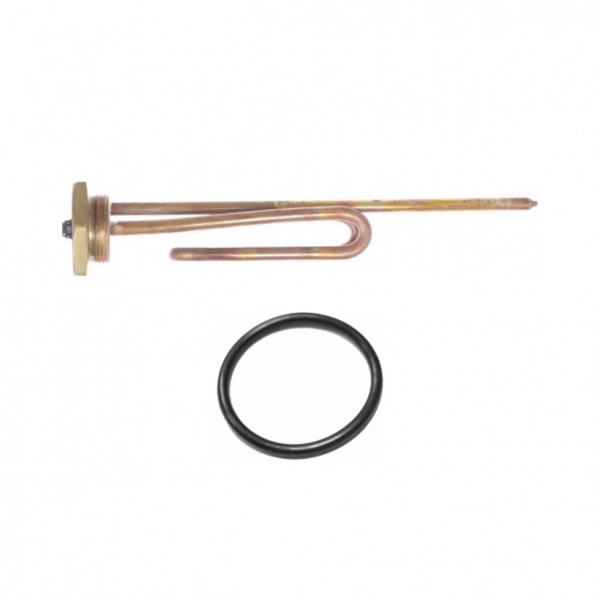Комплект ТЭН 1,2кВт (1200Вт) RCT резьбовой 42мм для Ariston, De Luxe, Real, Thermex + прокладка, 182256K