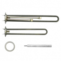 Комплект ТЭНов 2кВт (700Вт и 1300Вт) RF для водонагревателя Thermex, Garanterm RZB, IF, ID + прокладки + анод, нерж., 10467