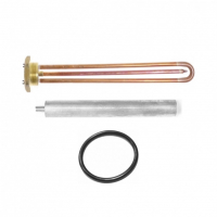 Комплект ТЭН 2 кВт (2000 Вт) RDT, резьбовой 42 мм для Ariston, De Luxe, Real, Thermex + прокладка + анод, 30220K1 Комплект ТЭН 2 кВт (2000 Вт) RDT, резьбовой 42 мм для Ariston, De Luxe, Real, Thermex + прокладка + анод, 30220K1