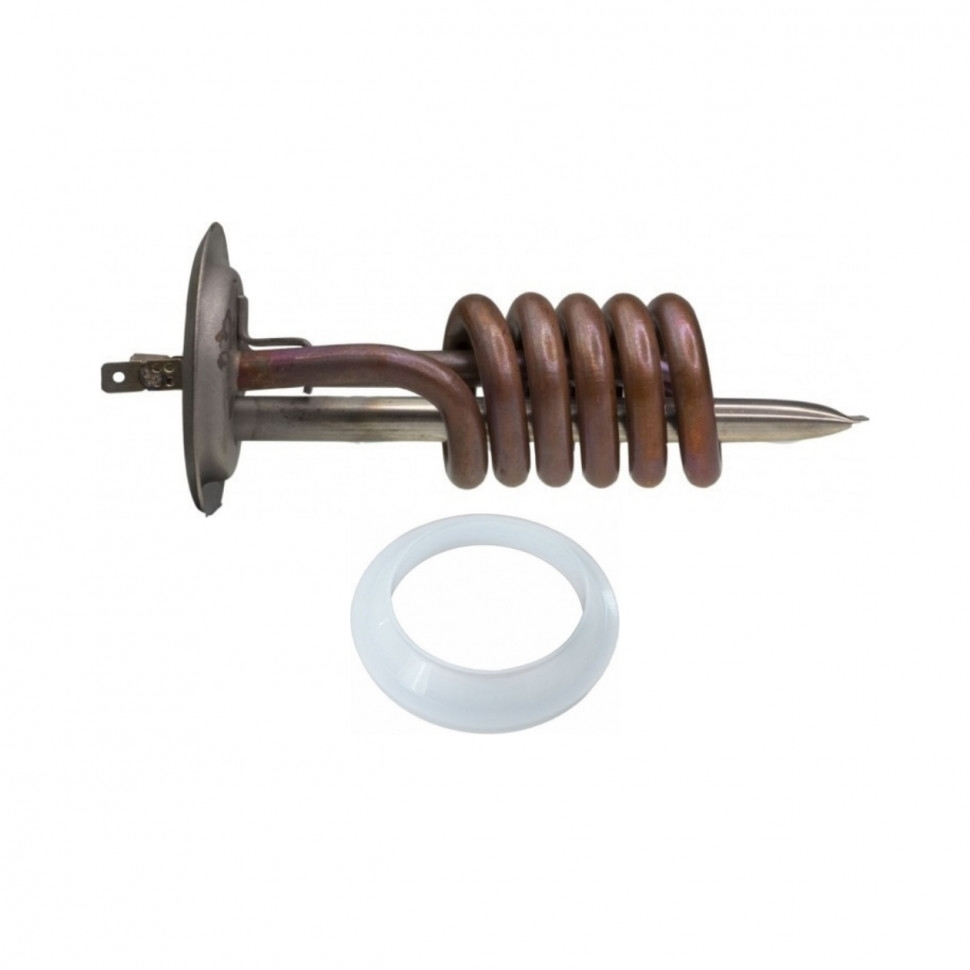 Комплект ТЭН 2кВт (2000Вт) RF для водонагревателя Thermex, Garanterm, под анод М6, контакты под разъем + прокладка, 20155K1