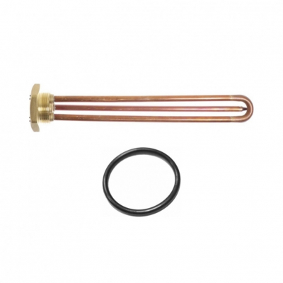 Комплект ТЭН 1,2кВт (1200Вт) RDT, резьбовой 42мм для Ariston, De Luxe, Real, Thermex, под анод М6 + прокладка, 282232K2
