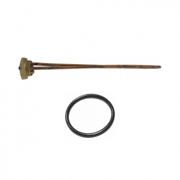 Комплект ТЭН 3кВт (3000Вт) RDT, резьбовой 42мм для Ariston, De Luxe, Real, Thermex, под анод М6 + прокладка, 20246K2